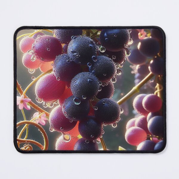 Item preview, Ripe, luscious, purple grapes designed and sold by akaTheBlack.