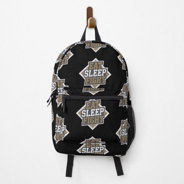 Item preview, Martial arts eat sleep fight BJJ box kick-boxing black 3 designed and sold by Newhyperion.