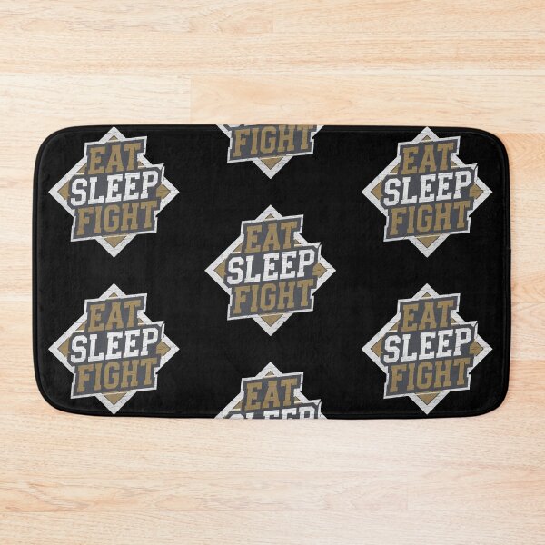 Item preview, Martial arts eat sleep fight BJJ box kick-boxing black 3 designed and sold by Newhyperion.