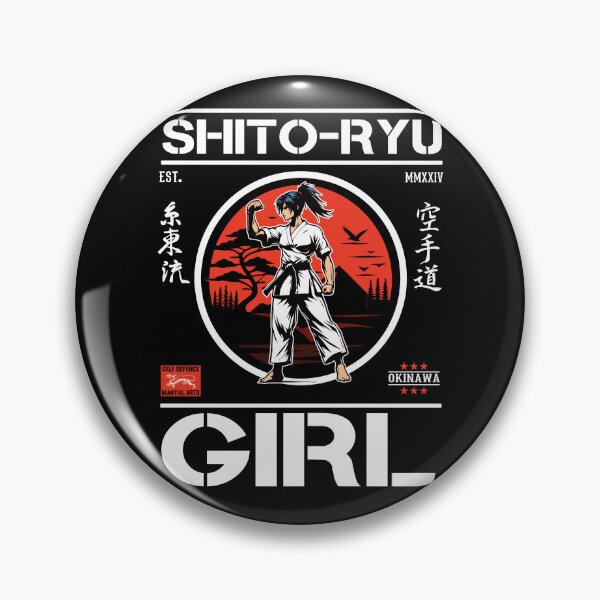 Item preview, Shito-Ryu Girl - Cool karate design for strong women designed and sold by RetroMaritalArt.