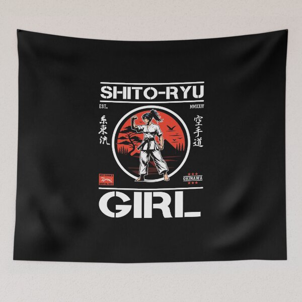 Item preview, Shito-Ryu Girl - Cool karate design for strong women designed and sold by RetroMaritalArt.