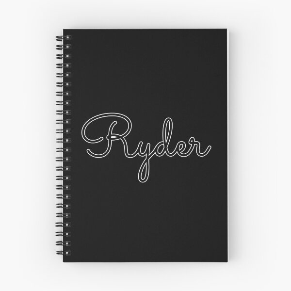 Item preview, Writing Ryder Name Label (Black) designed and sold by NormadWorld.