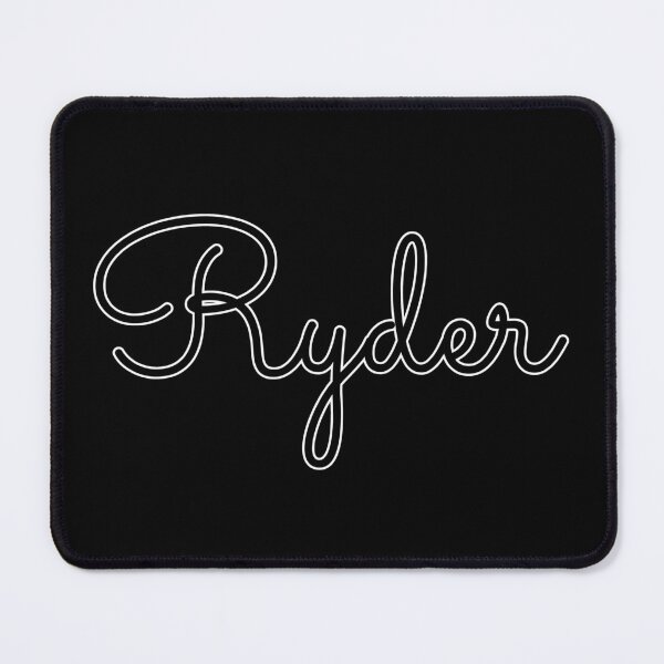 Item preview, Writing Ryder Name Label (Black) designed and sold by NormadWorld.