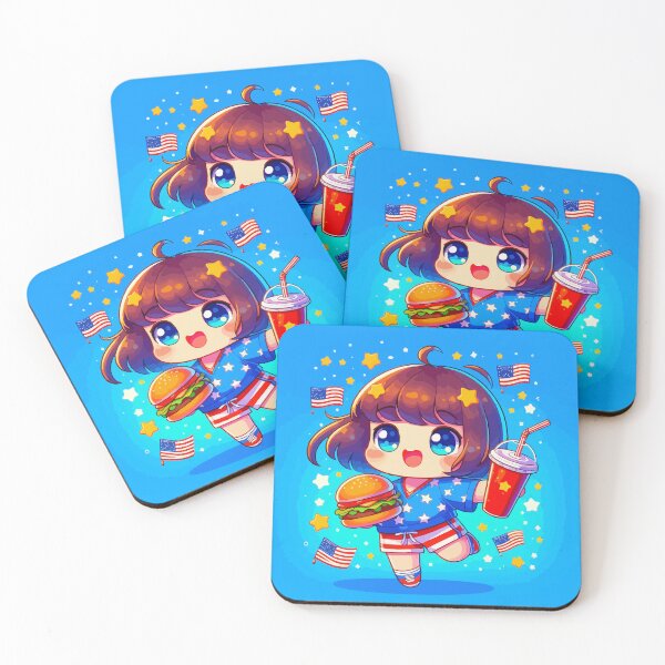 Item preview, Happy 4th of July Chibi designed and sold by Gacram.