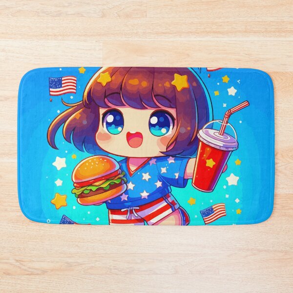 Item preview, Happy 4th of July Chibi designed and sold by Gacram.
