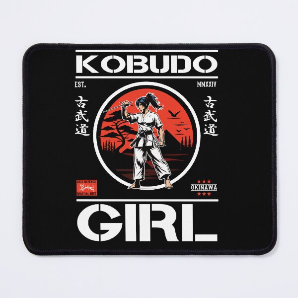 Item preview, Kobudo Girl - The art of traditional weapons designed and sold by RetroMaritalArt.