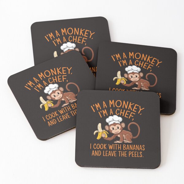 Item preview, Monkey Chef at Work designed and sold by PrintBreeze.