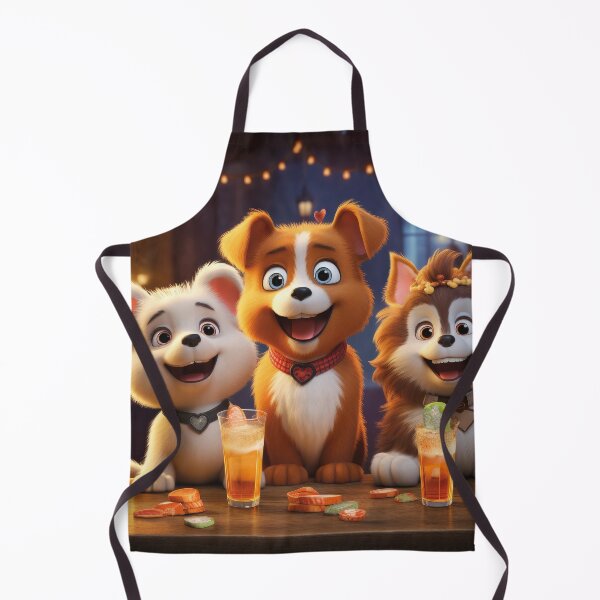 Item preview, three dogs at the bar designed and sold by Mauswohn.