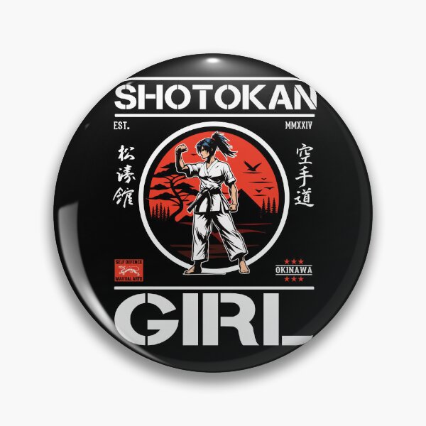 Item preview, Shotokan Karate Girl - Cool martial arts design for strong women designed and sold by RetroMaritalArt.
