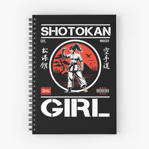 Item preview, Shotokan Karate Girl - Cool martial arts design for strong women designed and sold by RetroMaritalArt.