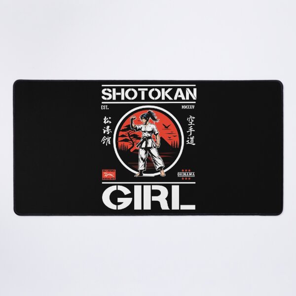 Item preview, Shotokan Karate Girl - Cool martial arts design for strong women designed and sold by RetroMaritalArt.