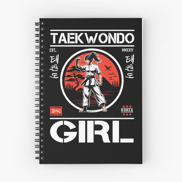 Item preview, Taekwondo Girl - Cool martial arts design for strong women designed and sold by RetroMaritalArt.