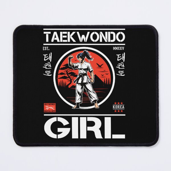 Item preview, Taekwondo Girl - Cool martial arts design for strong women designed and sold by RetroMaritalArt.