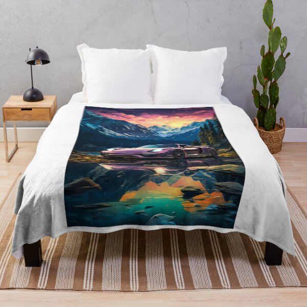 Item preview, Sunset Symphony Porsche 918 by the Mountain Lake designed and sold by RevUpDesign.