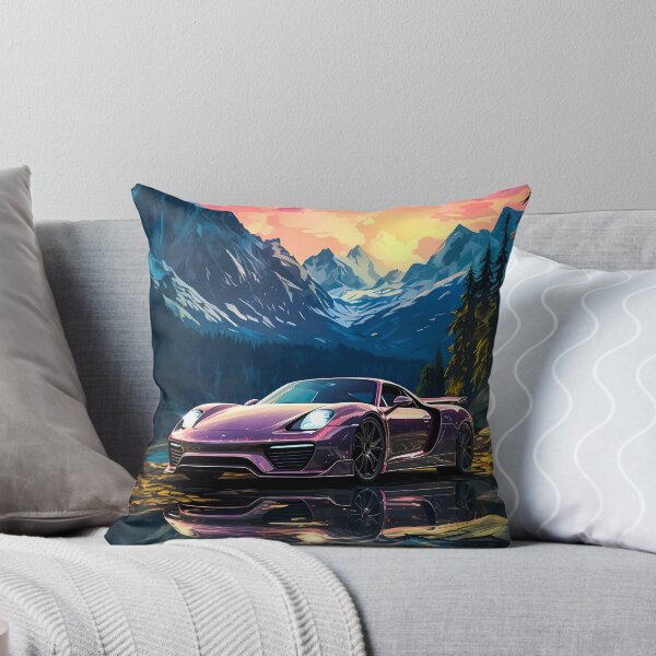 Item preview, Sunset Symphony Porsche 918 by the Mountain Lake designed and sold by RevUpDesign.