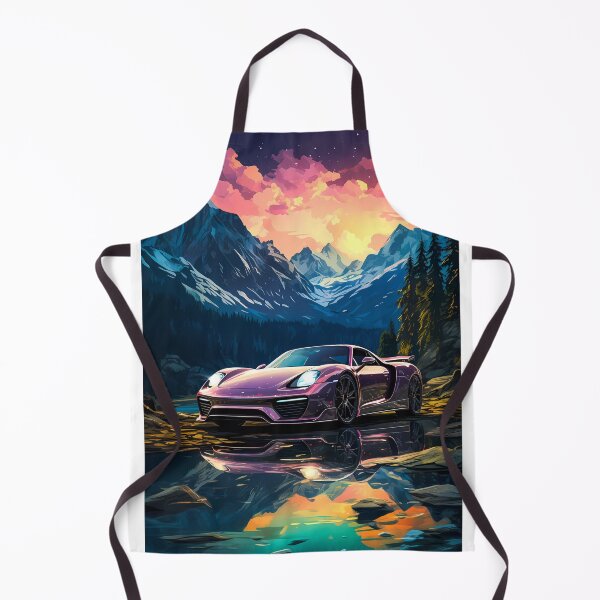 Item preview, Sunset Symphony Porsche 918 by the Mountain Lake designed and sold by RevUpDesign.