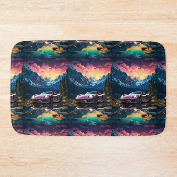 Item preview, Sunset Symphony Porsche 918 by the Mountain Lake designed and sold by RevUpDesign.
