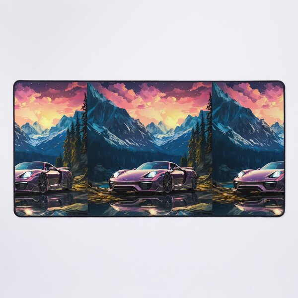 Item preview, Sunset Symphony Porsche 918 by the Mountain Lake designed and sold by RevUpDesign.