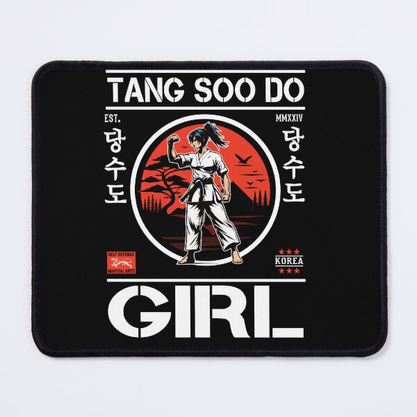 Item preview, Tang Soo Do Girl - Cool martial arts design for strong women designed and sold by RetroMaritalArt.