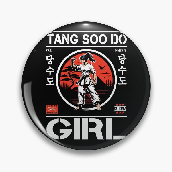 Item preview, Tang Soo Do Girl - Cool martial arts design for strong women designed and sold by RetroMaritalArt.