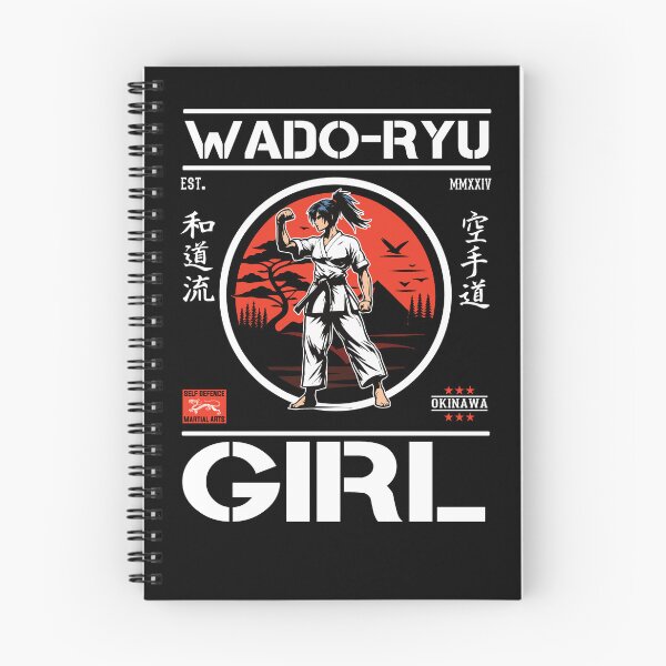 Item preview, Wado-Ryu Girl - Cool karate design for strong women designed and sold by RetroMaritalArt.