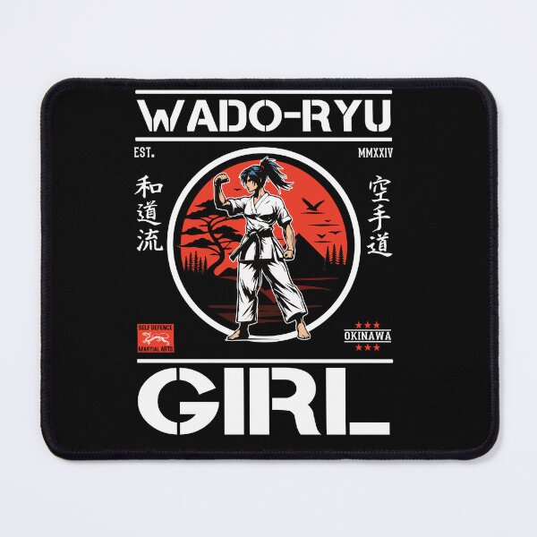 Item preview, Wado-Ryu Girl - Cool karate design for strong women designed and sold by RetroMaritalArt.
