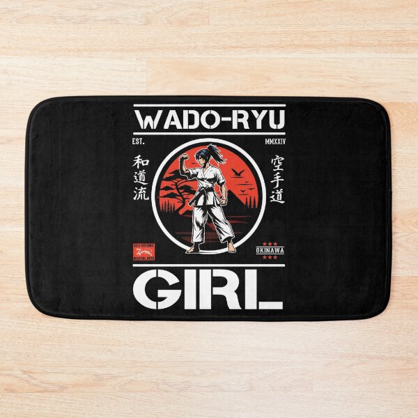 Item preview, Wado-Ryu Girl - Cool karate design for strong women designed and sold by RetroMaritalArt.