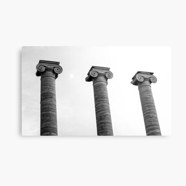 Pillars of Strength Metal Print