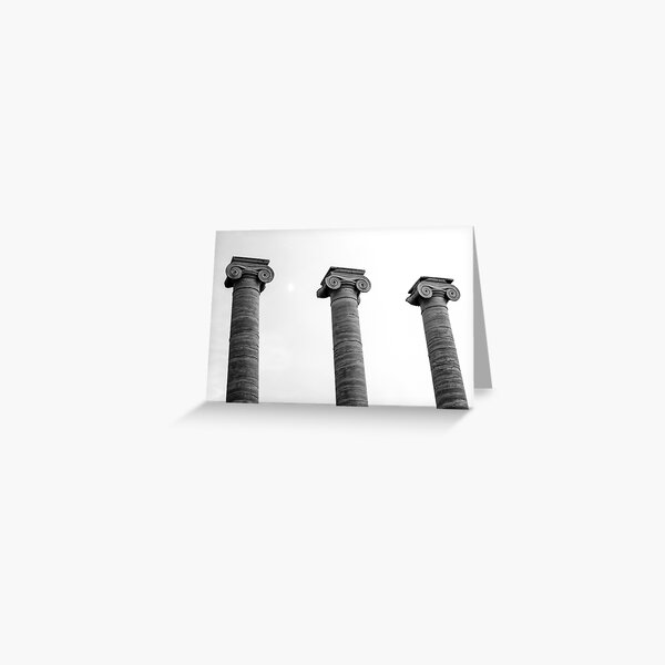 Pillars of Strength Greeting Card