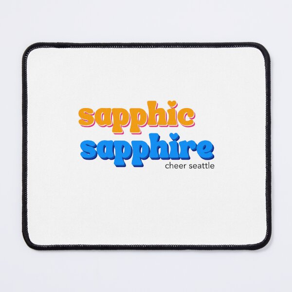 Item preview, sapphire in lesbian designed and sold by CheerSeattle.