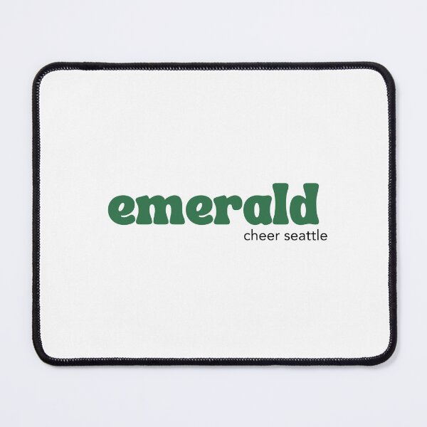 Item preview, emerald in green designed and sold by CheerSeattle.