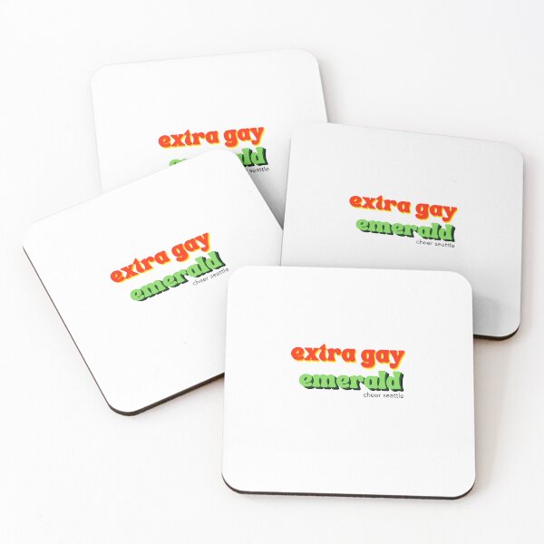 Item preview, emerald in extra gay designed and sold by CheerSeattle.