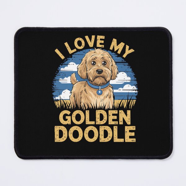 Item preview, I love my golden doodle designed and sold by pixelpeakART.