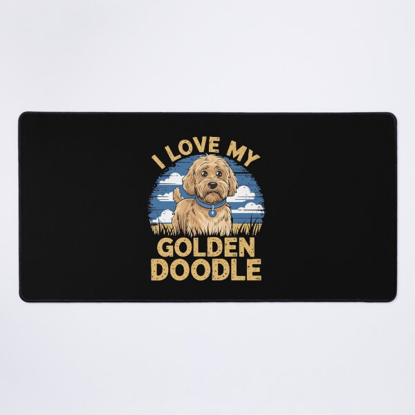 Item preview, I love my golden doodle designed and sold by pixelpeakART.