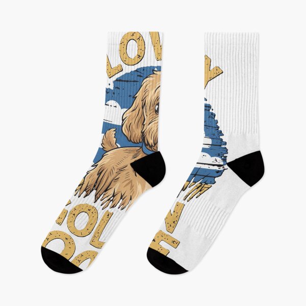 Item preview, I love my golden doodle designed and sold by pixelpeakART.