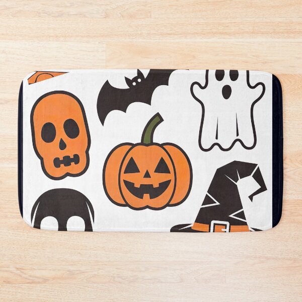 Item preview, Halloween Phone Case for iPhone 14 Pro Max Anti-Yellowing Clear Soft TPU + Black Camera Frame Protection Anti-Scratch Shockproof Phone Cover with Skull Bat Pumpkin Pattern designed and sold by ArteeInnovation.
