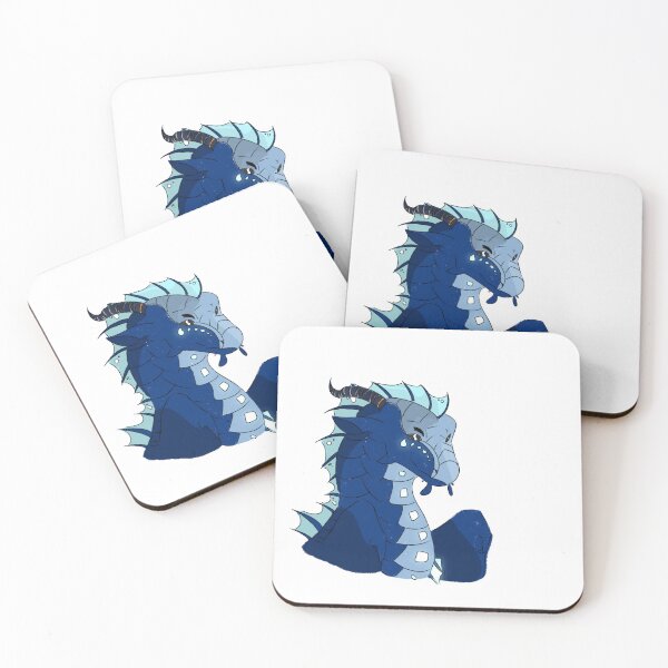Item preview, Blue angel wings of fire seawing designed and sold by Skylar Green.