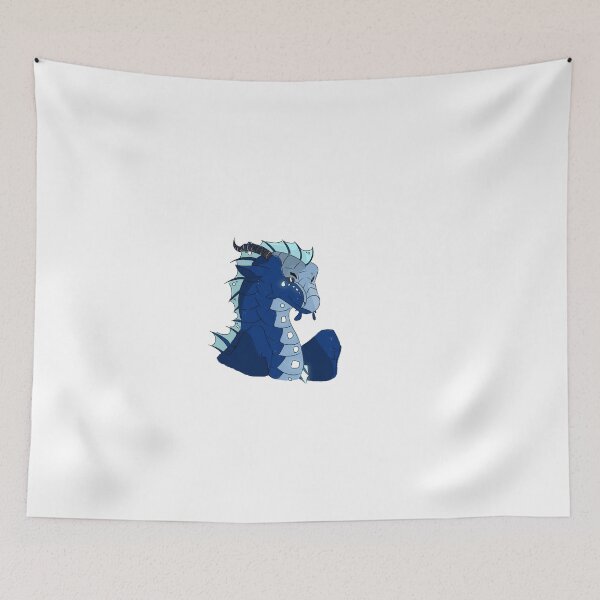 Item preview, Blue angel wings of fire seawing designed and sold by Skylar Green.