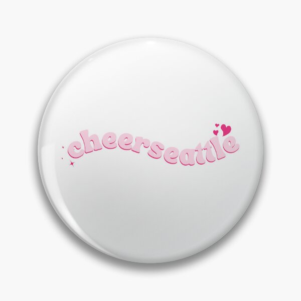 Item preview, pink swooshy designed and sold by CheerSeattle.