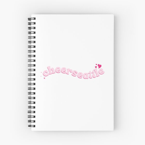 Item preview, pink swooshy designed and sold by CheerSeattle.