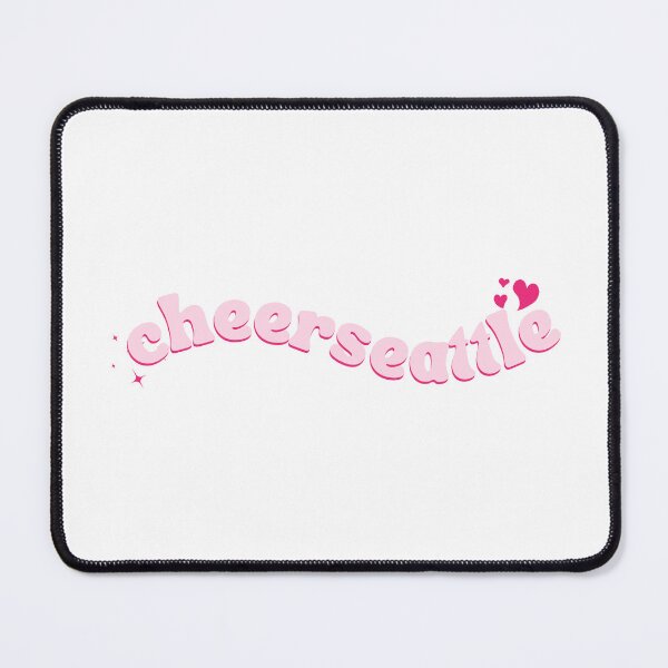 Item preview, pink swooshy designed and sold by CheerSeattle.