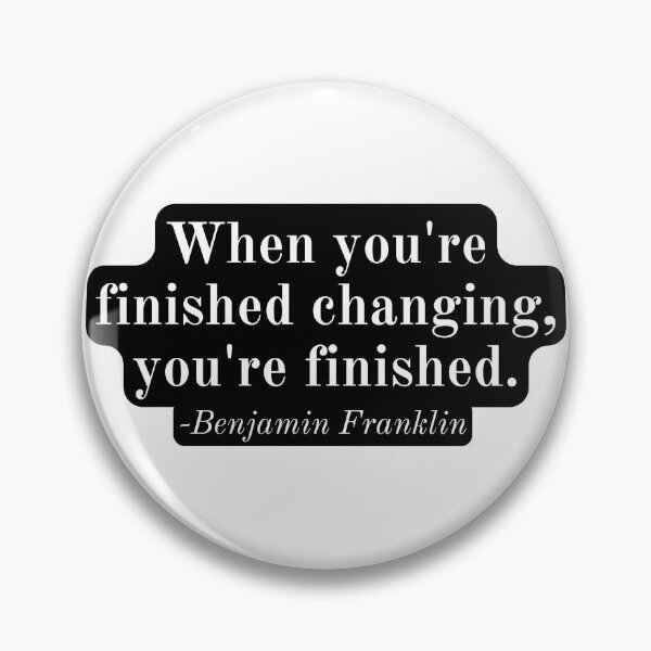 Item preview, Benjamin Franklin Inspirational Phrase designed and sold by SoulQuot.