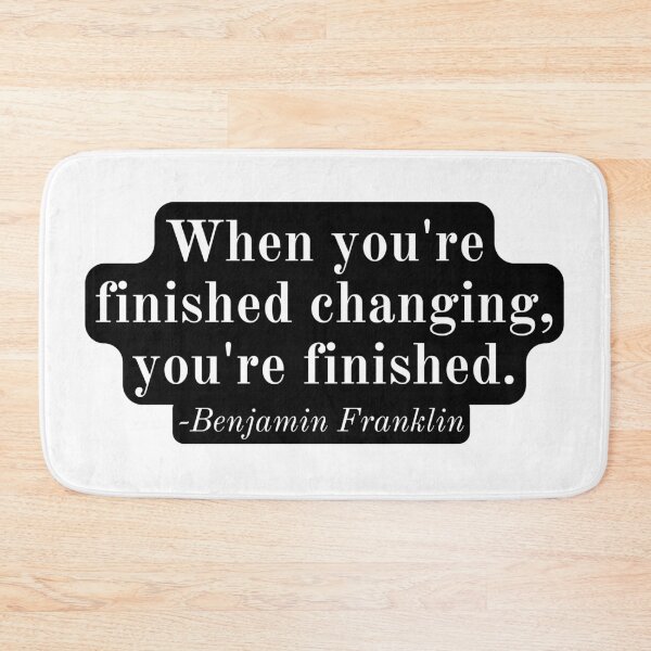 Item preview, Benjamin Franklin Inspirational Phrase designed and sold by SoulQuot.