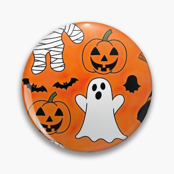 Item preview, Halloween Phone Case for iPhone 14 Pro Max Anti-Yellowing Clear Soft TPU + Black Camera Frame Protection Anti-Scratch Shockproof Phone Cover with Skull Bat Pumpkin Pattern designed and sold by ArteeInnovation.