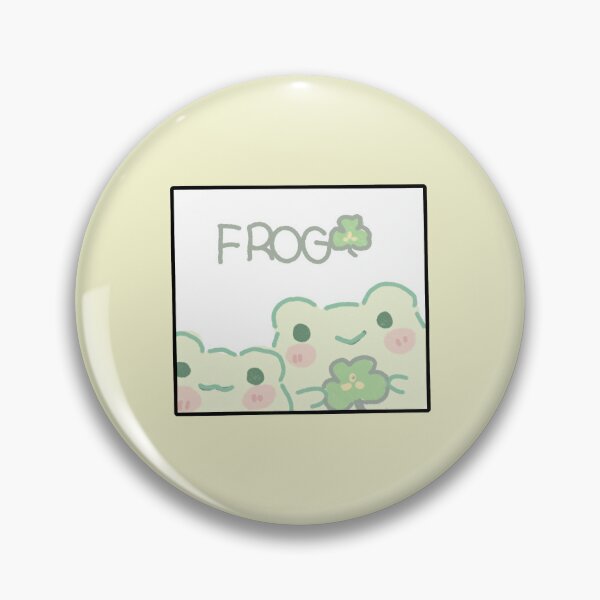 Item preview, Cute Kawaii Frogs frame designed and sold by FunnyFrogHops.