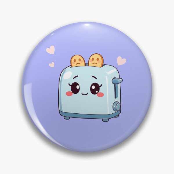 Item preview, Cutesy Blue Toaster designed and sold by blugost.