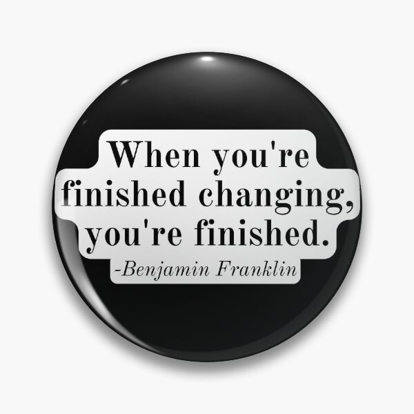 Item preview, Benjamin Franklin Inspirational Phrase designed and sold by SoulQuot.