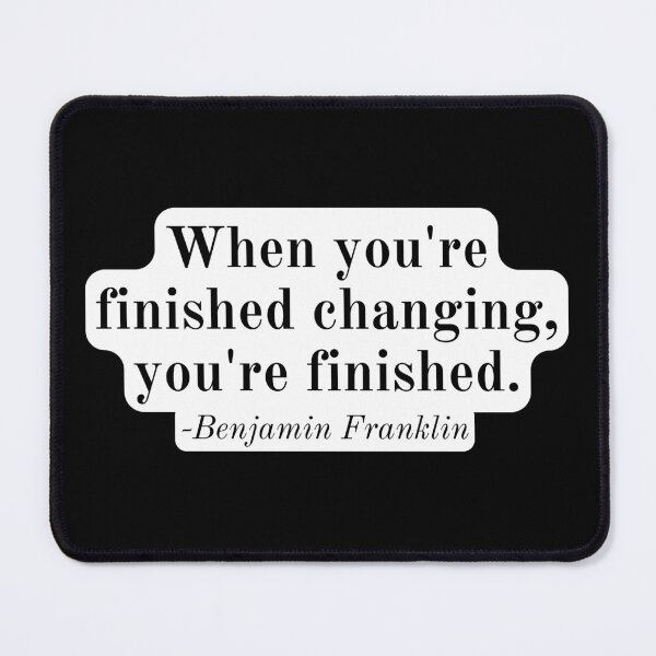 Item preview, Benjamin Franklin Inspirational Phrase designed and sold by SoulQuot.