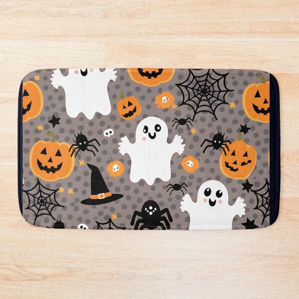 Item preview, Halloween Phone Case for iPhone 14 Pro Max Anti-Yellowing Clear Soft TPU + Black Camera Frame Protection Anti-Scratch Shockproof Phone Cover with Skull Bat Pumpkin Pattern designed and sold by ArteeInnovation.