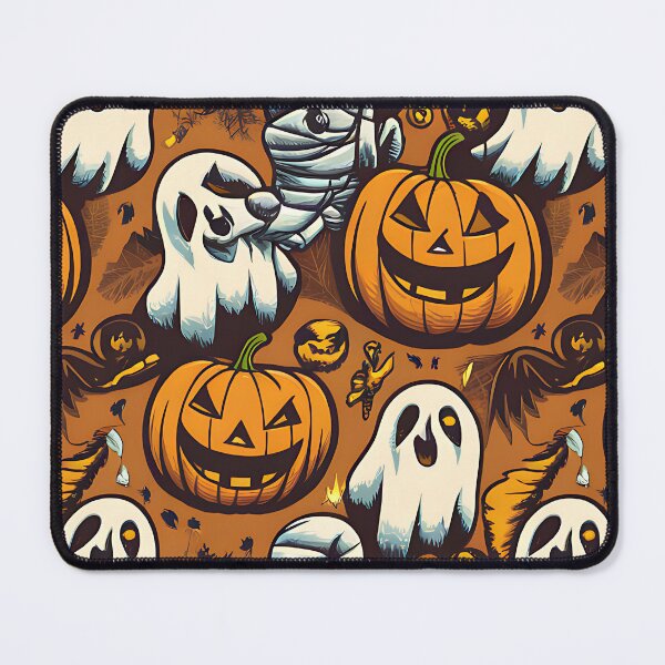 Item preview,  Halloween Phone Case for iPhone 14 Pro Max Anti-Yellowing Clear Soft TPU + Black Camera Frame Protection Anti-Scratch Shockproof Phone Cover with Skull Bat Pumpkin Pattern designed and sold by ArteeInnovation.